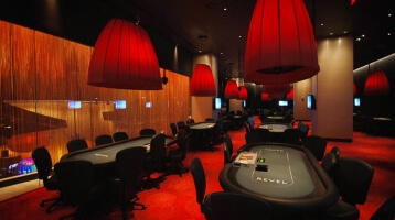 Revel casino offers dedicated poker room for poker-lovers.