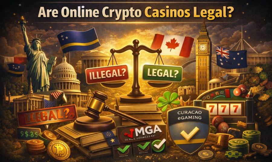 Are Online Crypto Casinos Legal